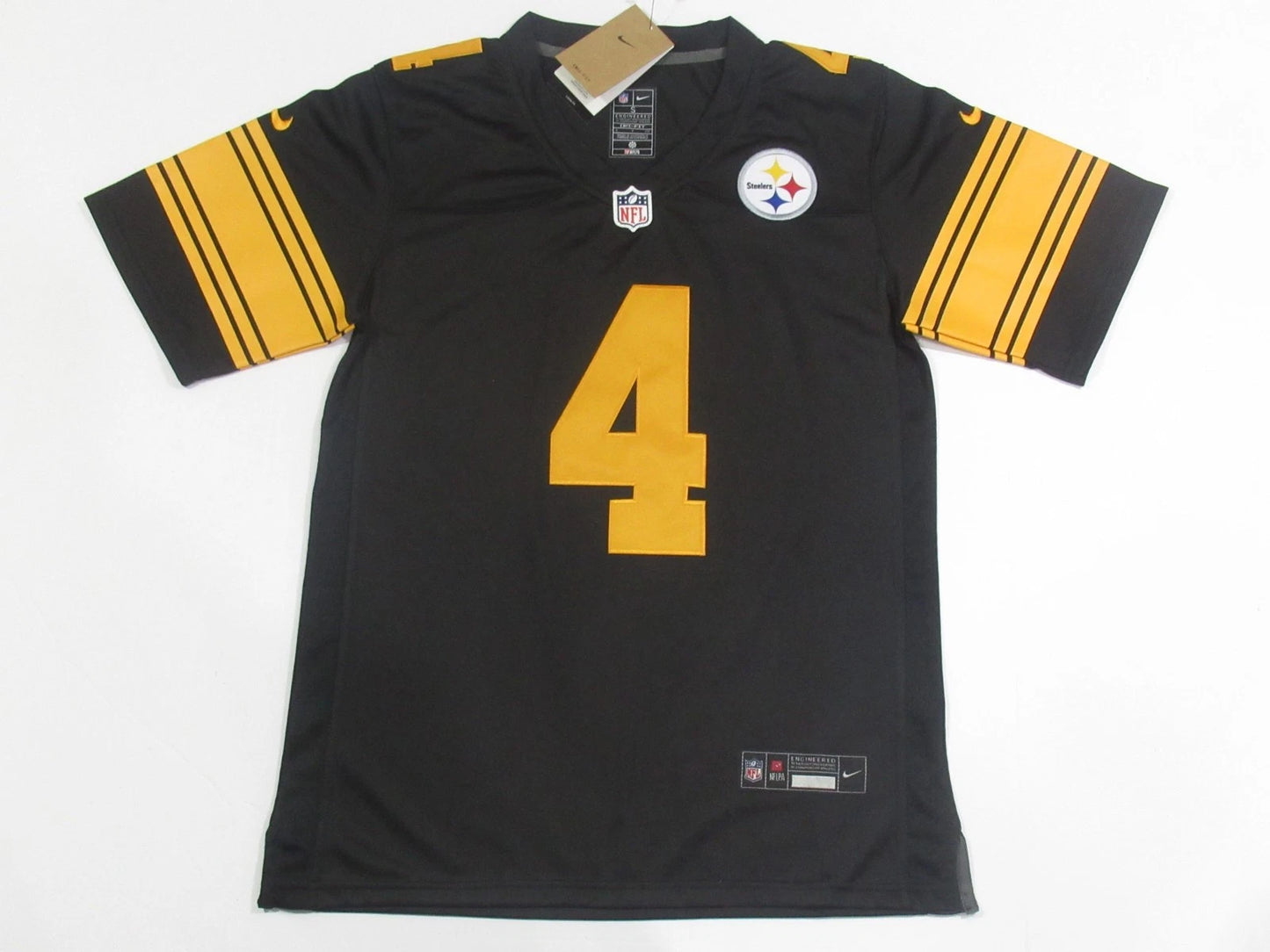 PITTSBURGH STEELERS DK METCALF BLACK JERSEY