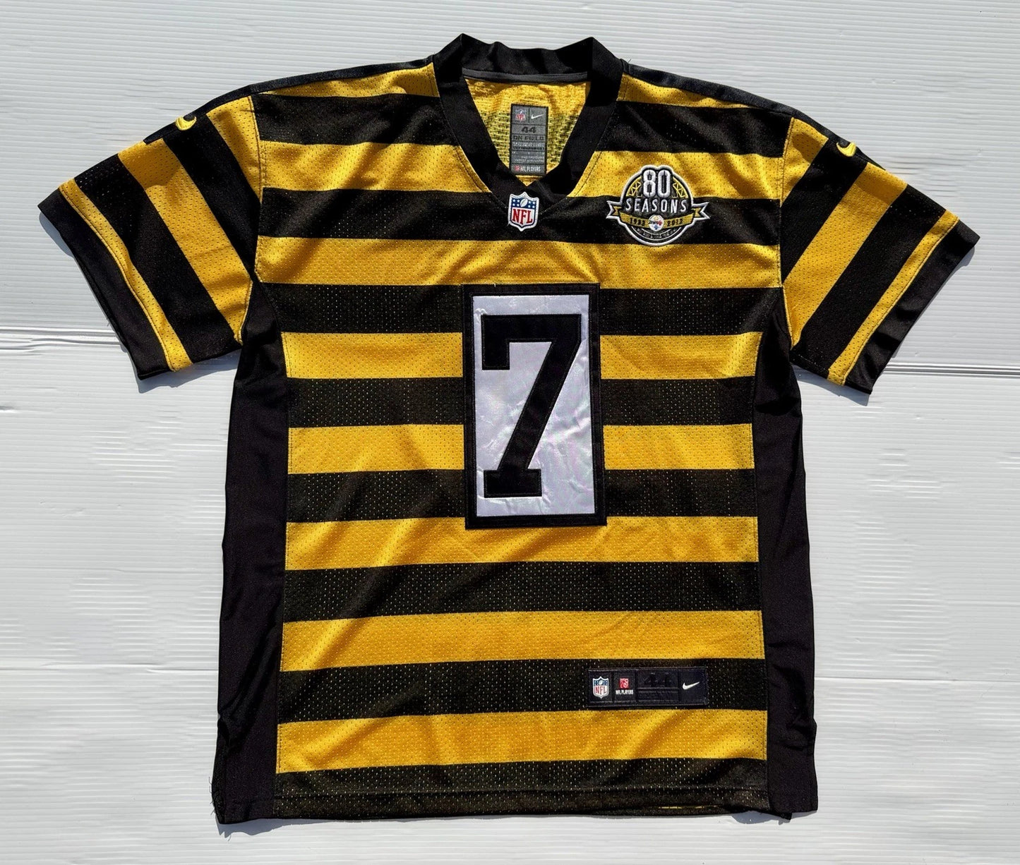PITTSBURGH STEELERS BEN ROETHLISBERGER YELLOW JERSEY