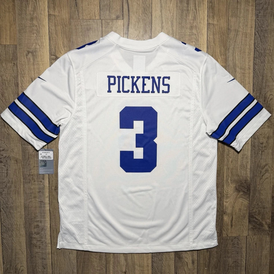 Dallas Cowboys George Pickens White Jersey