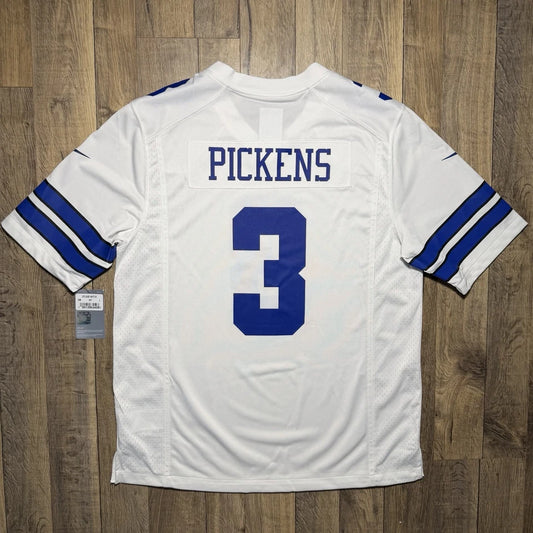 Dallas Cowboys George Pickens White Jersey
