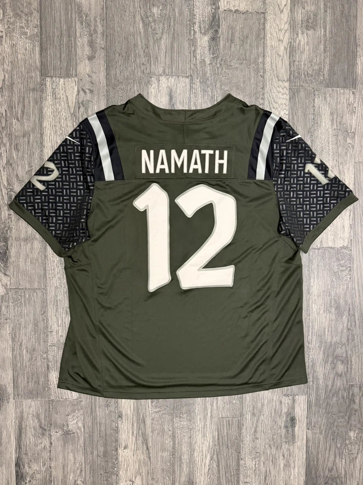 NEW YORK JETS JOE NAMATH RIVARLY JERSEY
