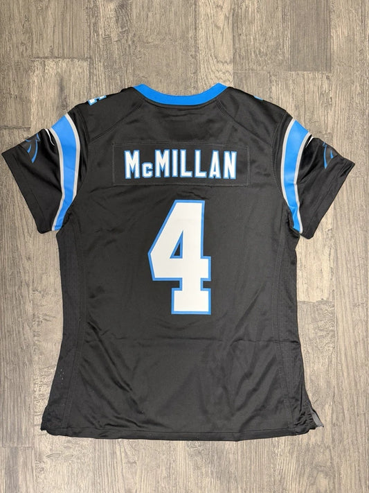 CAROLINA PANTHERS TETAIROA MCMILLIAN BLACK JERSEY