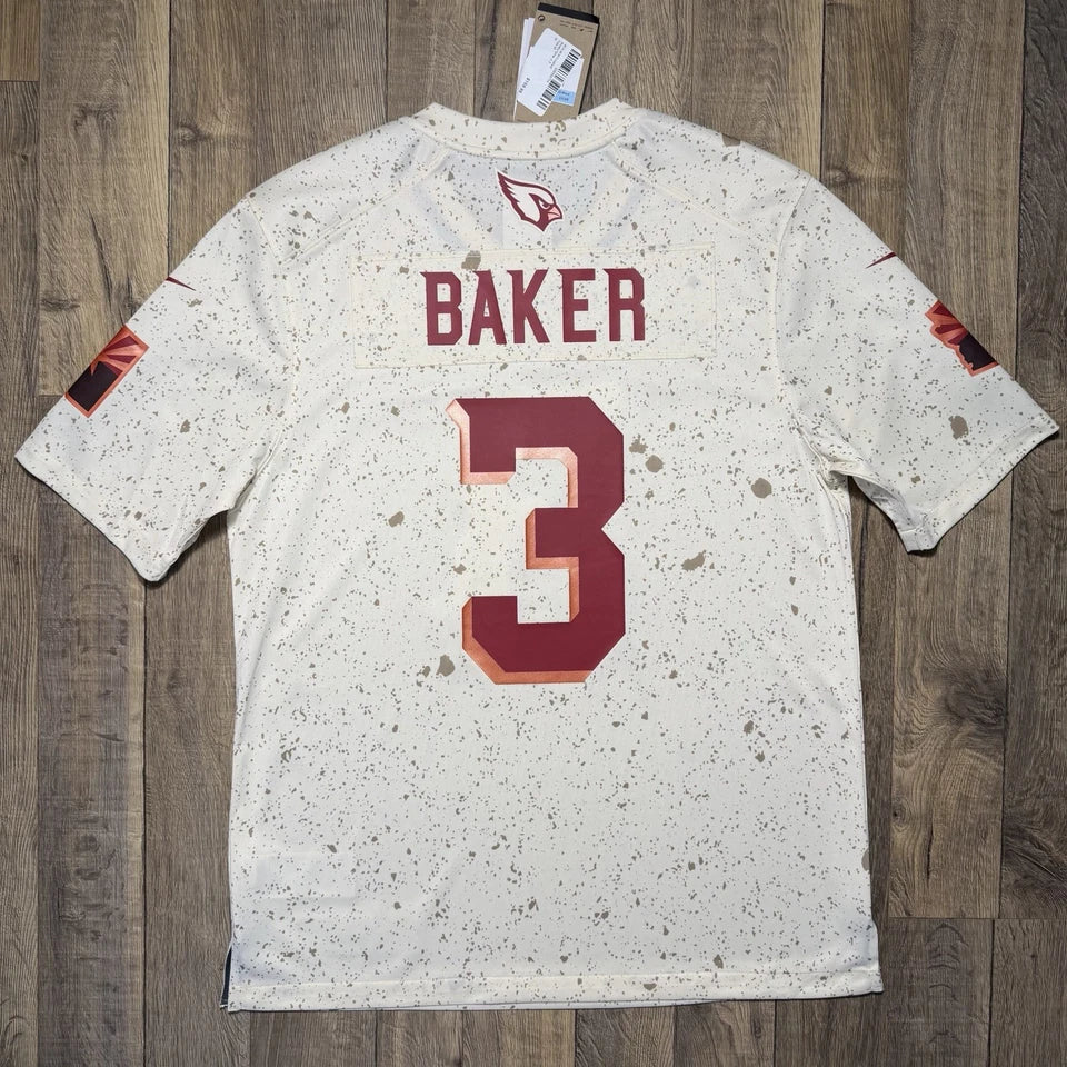 ARIZONA CARDINALS BUDDA BAKER RIVARLY JERSEY