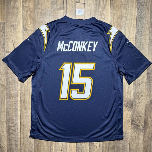 LOS ANGELES CHARGERS LADD MCCONKEY BLUE JERSEY
