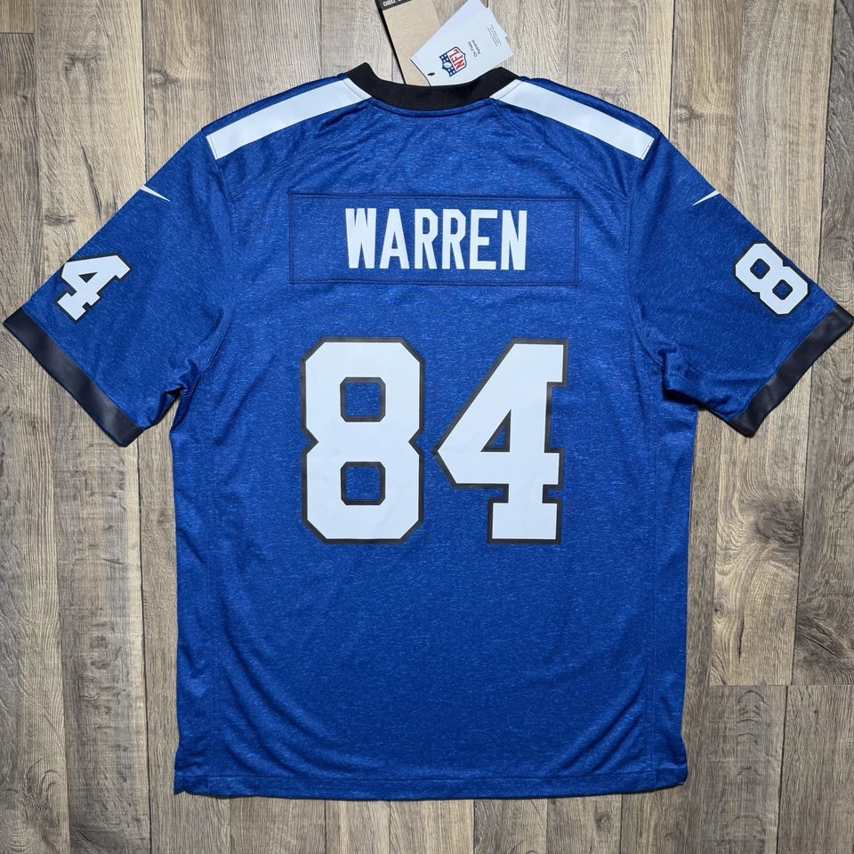 INDIANAPOLIS COLTS TYLER WARREN BLUE JERSEY