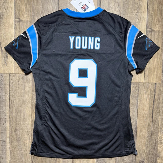 CAROLINA PANTHERS BRYCE YOUNG BLACK JERSEY