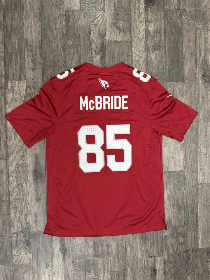 ARIZONA CARDINALS TREY MCBRIDE JR RED JERSEY