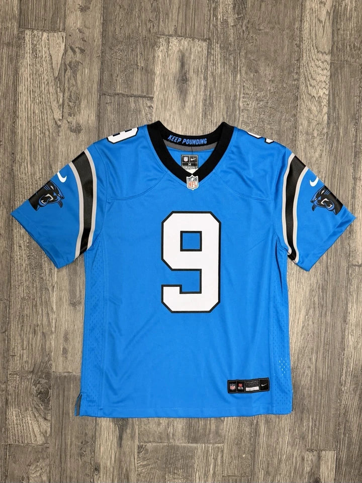 CAROLINA PANTHERS BRYCE YOUNG BLUE JERSEY