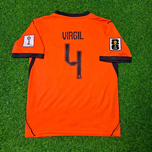 2026 WORLD CUP VIRGIL VAN DIJK TEAM NETHERLANDS ORANGE JERSEY