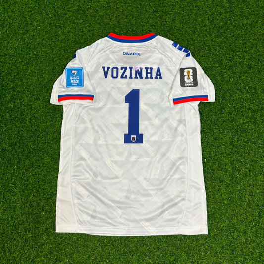 2026 WORLD CUP VOZINHA TEAM CAPE VERDE WHITE JERSEY