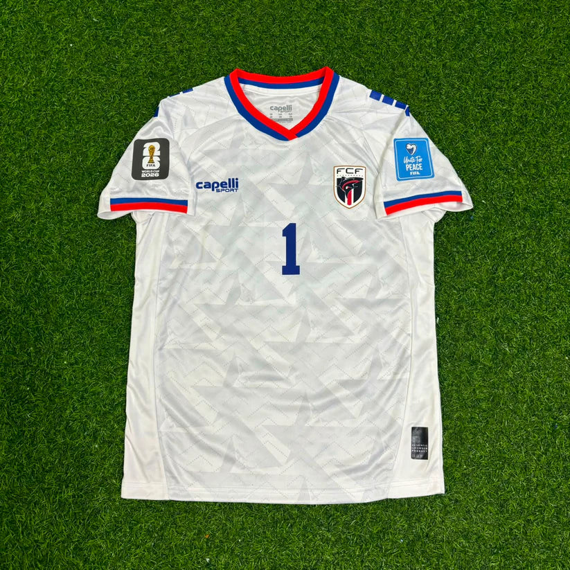 2026 WORLD CUP VOZINHA TEAM CAPE VERDE WHITE JERSEY