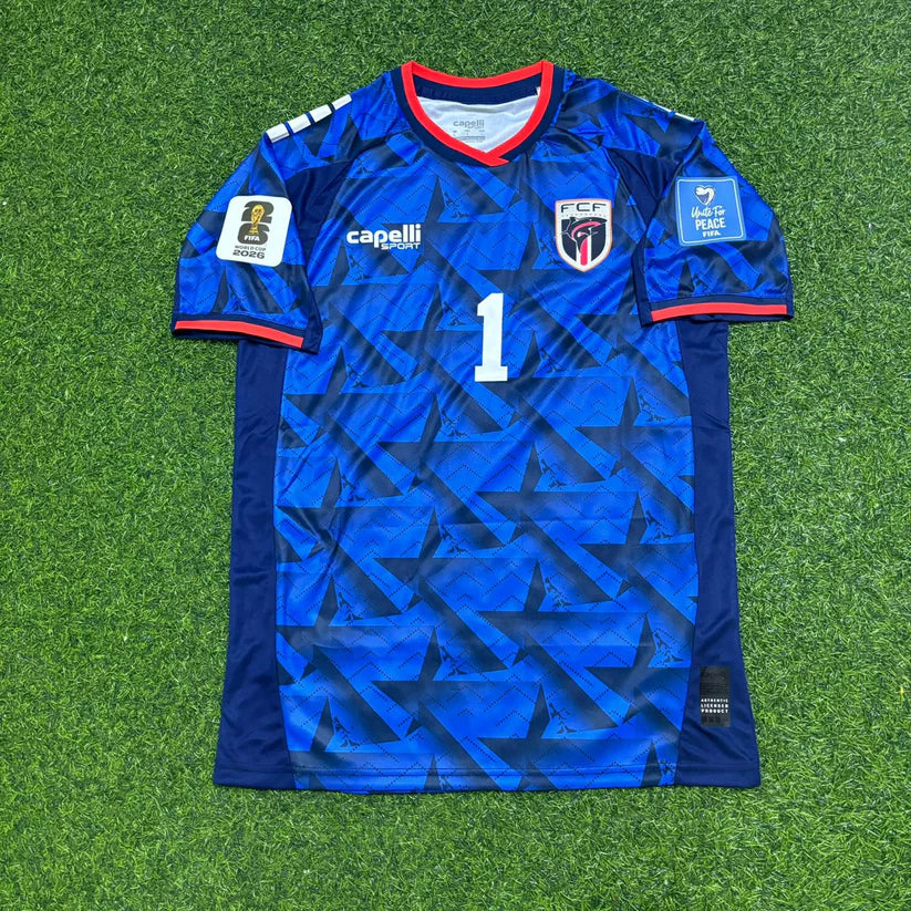 2026 WORLD CUP VOZINHA TEAM CAPE VERDE BLUE JERSEY